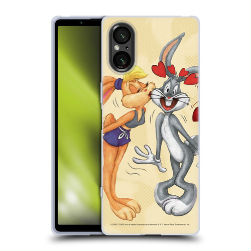 Looney Tunes Season Bugs Bunny And Lola Bunny Soft Gel Case for Sony Xperia 5 V 5G