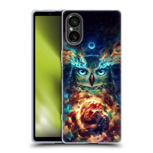 Jonas "JoJoesArt" Jödicke Wildlife 2 Aurowla Soft Gel Case for Sony Xperia 5 V 5G