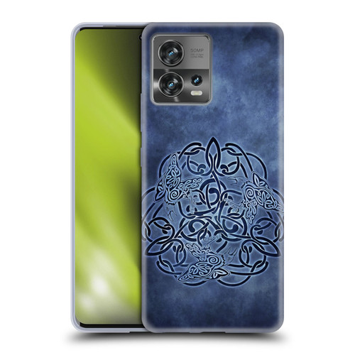 Brigid Ashwood Celtic Wisdom Knot Raven Soft Gel Case for Motorola Moto Edge 30 Fusion