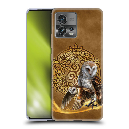 Brigid Ashwood Celtic Wisdom Owl Soft Gel Case for Motorola Moto Edge 30 Fusion