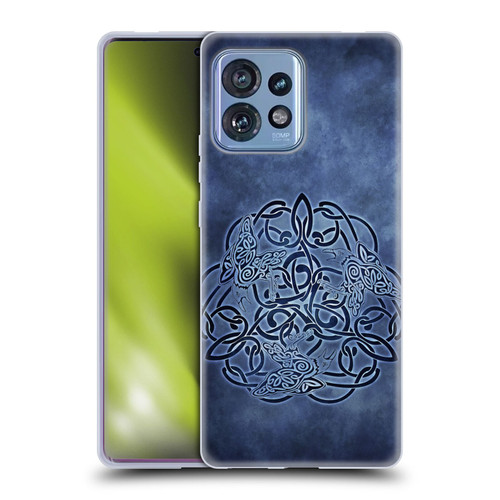 Brigid Ashwood Celtic Wisdom Knot Raven Soft Gel Case for Motorola Moto Edge 40 Pro