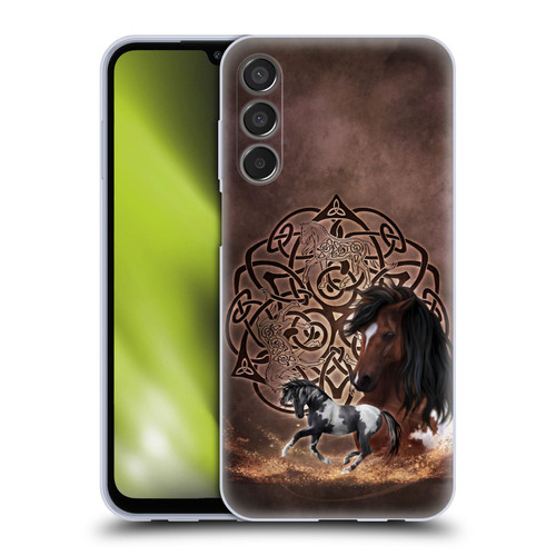 Brigid Ashwood Celtic Wisdom Horse Soft Gel Case for Samsung Galaxy M15/F15 5G