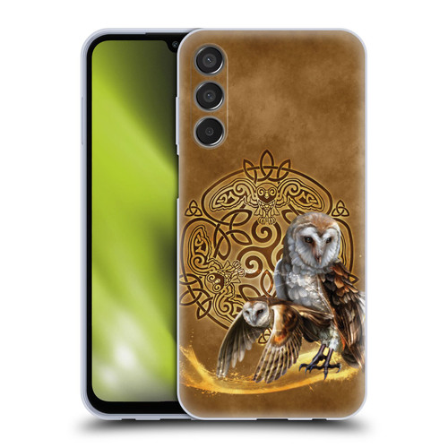 Brigid Ashwood Celtic Wisdom Owl Soft Gel Case for Samsung Galaxy M15/F15 5G