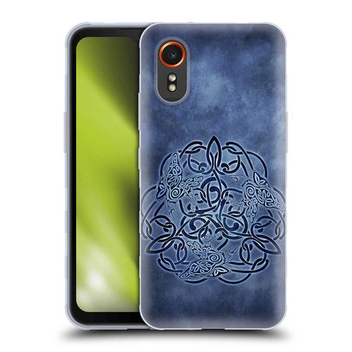 Brigid Ashwood Celtic Wisdom Knot Raven Soft Gel Case for Samsung Galaxy Xcover7 5G