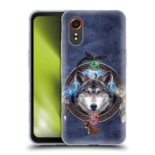 Brigid Ashwood Celtic Wisdom Wolf Guide Soft Gel Case for Samsung Galaxy Xcover7 5G
