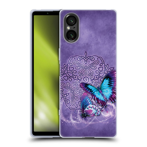 Brigid Ashwood Celtic Wisdom Butterfly Soft Gel Case for Sony Xperia 5 V 5G