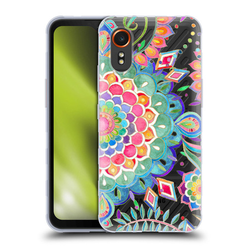 Micklyn Le Feuvre Mandala 5 Colour Celebration Soft Gel Case for Samsung Galaxy Xcover7 5G