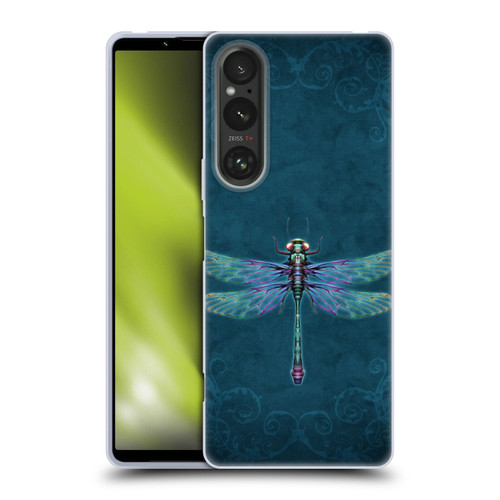 Brigid Ashwood Winged Things Dragonfly Soft Gel Case for Sony Xperia 1 V 5G