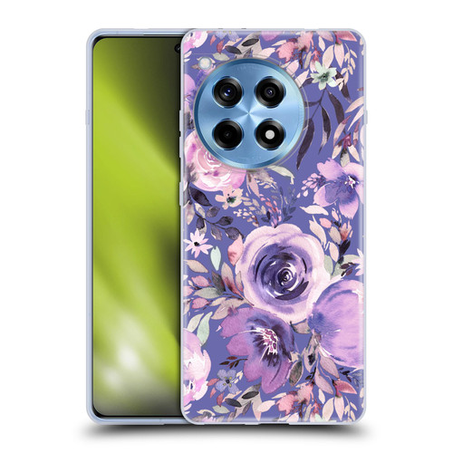 Ninola Lilac Floral Pastel Peony Roses Soft Gel Case for OPPO OnePlus Ace 3 5G