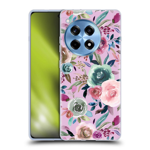 Ninola Lilac Floral Sweet Roses Soft Gel Case for OPPO OnePlus Ace 3 5G