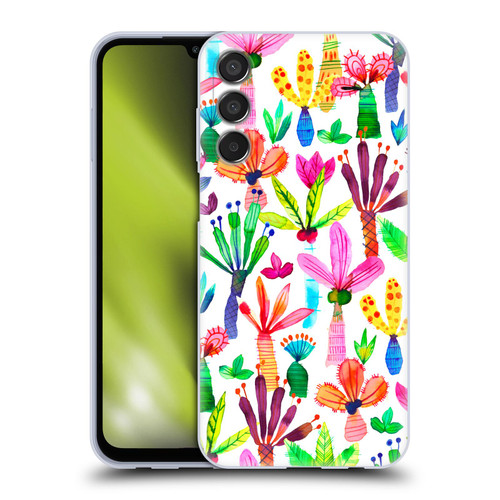 Ninola Summer Patterns Palms Garden Soft Gel Case for Samsung Galaxy M15/F15 5G