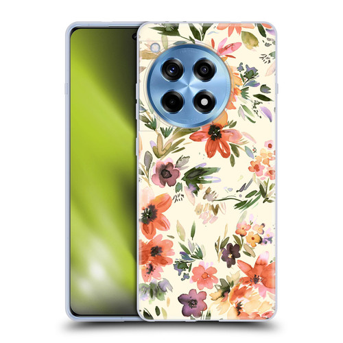 Ninola Spring Floral Painterly Flowers Soft Gel Case for OPPO OnePlus Ace 3 5G