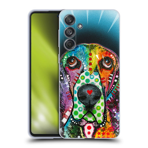 Dean Russo Dogs Hound Soft Gel Case for Samsung Galaxy M55 5G