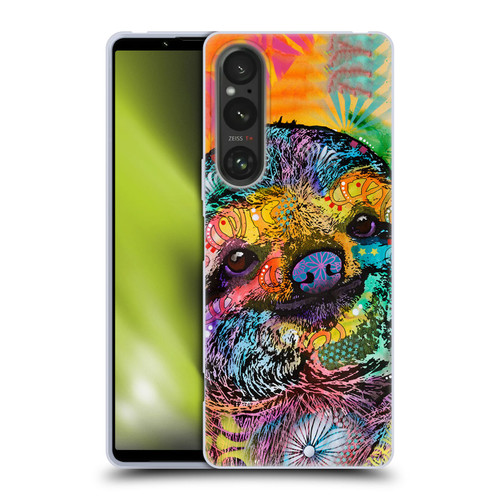 Dean Russo Wildlife 3 Sloth Soft Gel Case for Sony Xperia 1 V 5G
