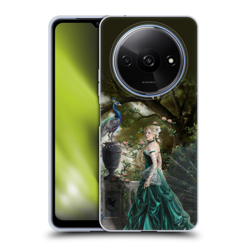Nene Thomas Art Peacock & Princess In Emerald Soft Gel Case for Xiaomi Redmi A3
