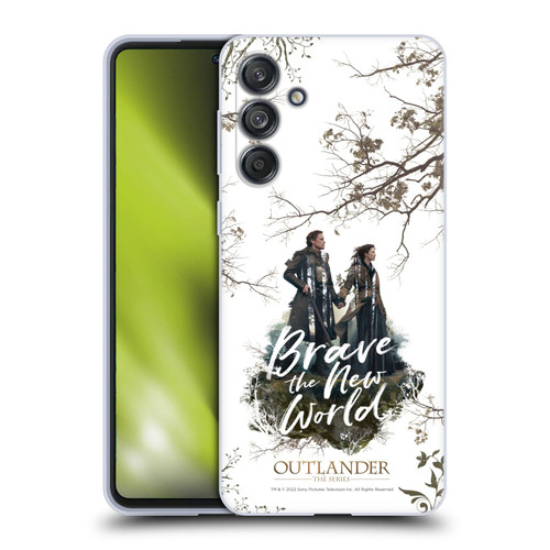 Outlander Composed Graphics Brave The New World Soft Gel Case for Samsung Galaxy M55 5G