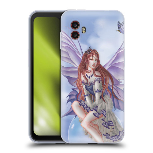 Nene Thomas Bubbles Purple Lace Fairy On Cat Soft Gel Case for Samsung Galaxy Xcover6 Pro/Pro2