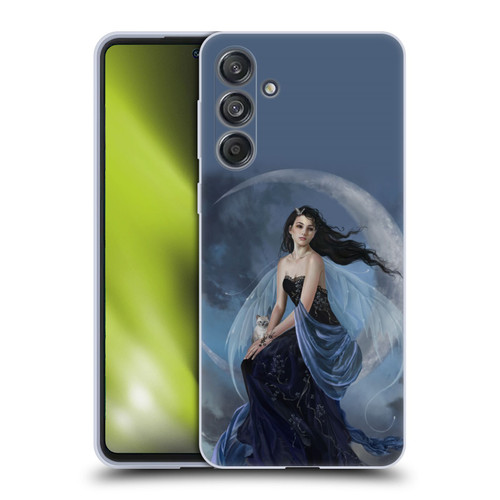 Nene Thomas Crescents Moon Indigo Fairy Soft Gel Case for Samsung Galaxy M55 5G