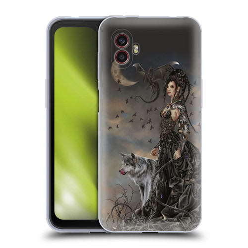 Nene Thomas Crescents Gothic Fairy Woman With Wolf Soft Gel Case for Samsung Galaxy Xcover6 Pro/Pro2