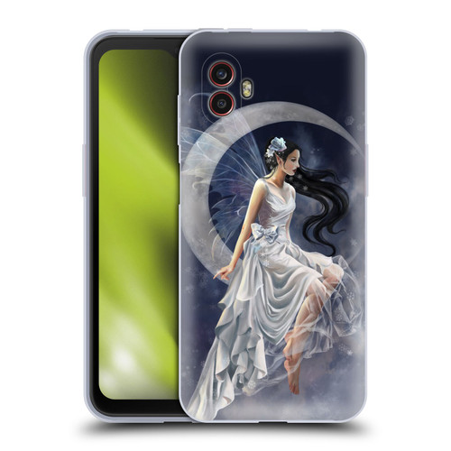 Nene Thomas Crescents Winter Frost Fairy On Moon Soft Gel Case for Samsung Galaxy Xcover6 Pro/Pro2