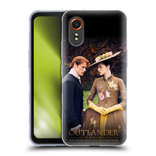 Outlander Characters Jamie And Claire Soft Gel Case for Samsung Galaxy Xcover7 5G