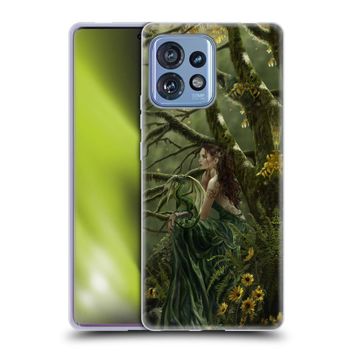 Nene Thomas Deep Forest Queen Fate Fairy With Dragon Soft Gel Case for Motorola Moto Edge 40 Pro