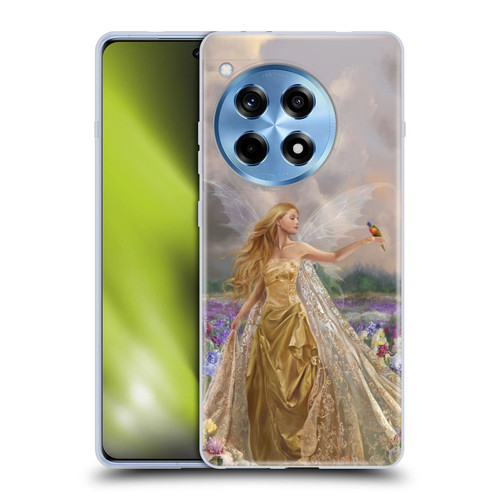 Nene Thomas Deep Forest Gold Angel Fairy With Bird Soft Gel Case for OPPO OnePlus Ace 3 5G