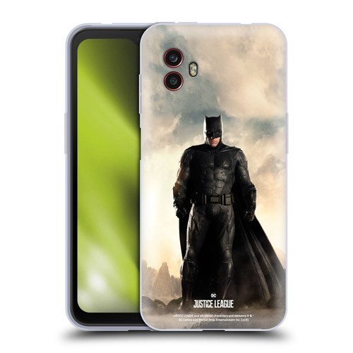 Justice League Movie Character Posters Batman Soft Gel Case for Samsung Galaxy Xcover6 Pro/Pro2