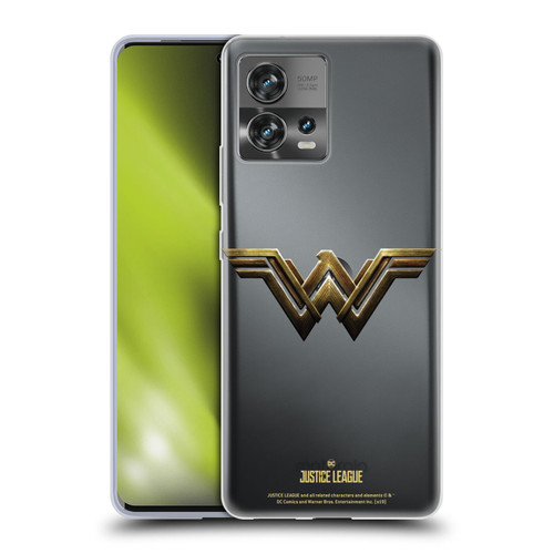 Justice League Movie Logos Wonder Woman Soft Gel Case for Motorola Moto Edge 30 Fusion