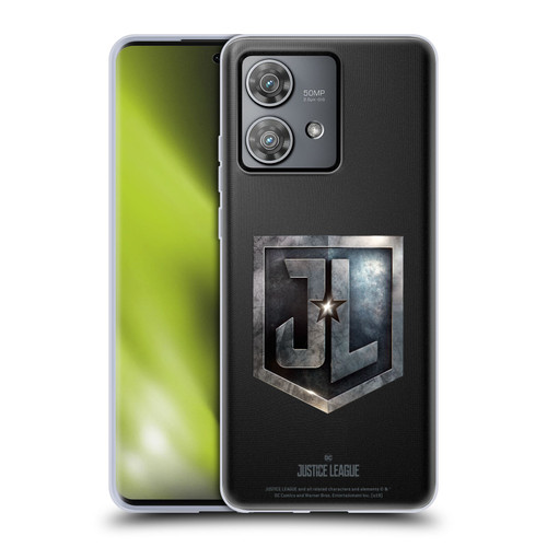 Justice League Movie Logos JL Badge Soft Gel Case for Motorola Edge 40 Neo 5G