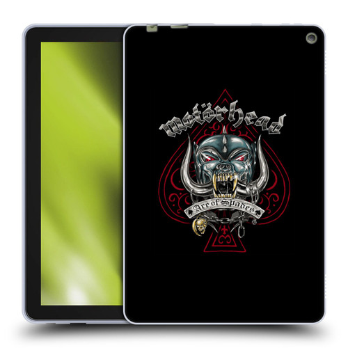 Motorhead Graphics Ace Of Spades Dog Soft Gel Case for Amazon Fire HD 10 / Plus 2021