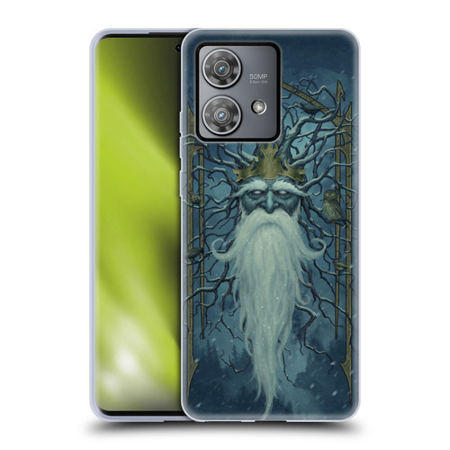 Christos Karapanos Key Art Winter Soft Gel Case for Motorola Edge 40 Neo 5G