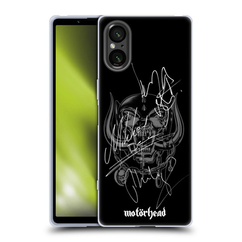 Motorhead Graphics Signatures Soft Gel Case for Sony Xperia 5 V 5G