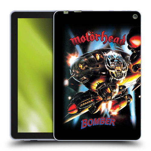 Motorhead Key Art Bomber Album Soft Gel Case for Amazon Fire HD 10 / Plus 2021