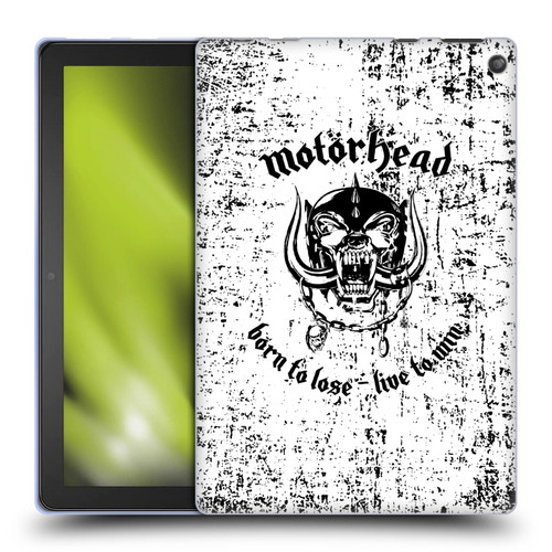 Motorhead Logo Born To Lose Live To Win Soft Gel Case for Amazon Fire HD 10 / Plus 2021