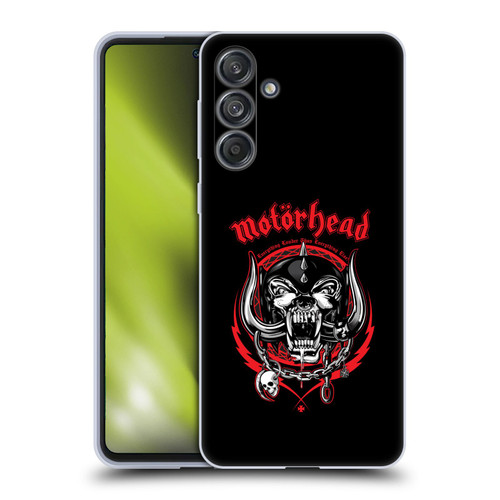 Motorhead Logo Everything Louder Than Everything Else Soft Gel Case for Samsung Galaxy M55 5G