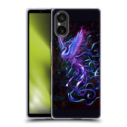 Christos Karapanos Mythical Phoenix Soft Gel Case for Sony Xperia 5 V 5G