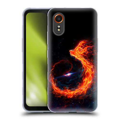 Christos Karapanos Phoenix Out Of Space Soft Gel Case for Samsung Galaxy Xcover7 5G