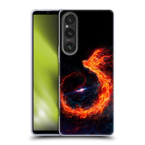Christos Karapanos Phoenix Out Of Space Soft Gel Case for Sony Xperia 1 V 5G