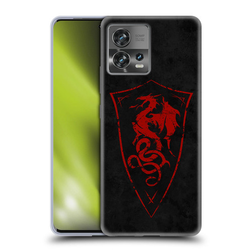 Christos Karapanos Shield Dragon Soft Gel Case for Motorola Moto Edge 30 Fusion