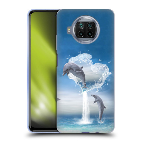 Simone Gatterwe Dolphins Lovers Soft Gel Case for Xiaomi Mi 10T Lite 5G