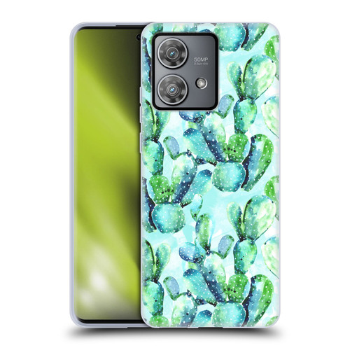 Mark Ashkenazi Banana Life Cactus Soft Gel Case for Motorola Edge 40 Neo 5G