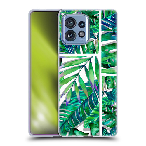 Mark Ashkenazi Banana Life Tropical Green Soft Gel Case for Motorola Moto Edge 40 Pro