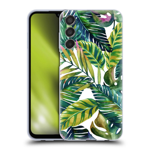 Mark Ashkenazi Banana Life Tropical Leaves Soft Gel Case for Samsung Galaxy M15/F15 5G