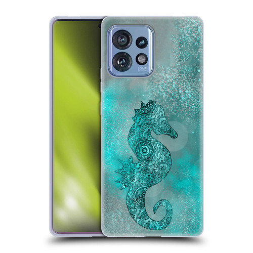 LebensArt Beings Seahorse Soft Gel Case for Motorola Moto Edge 40 Pro