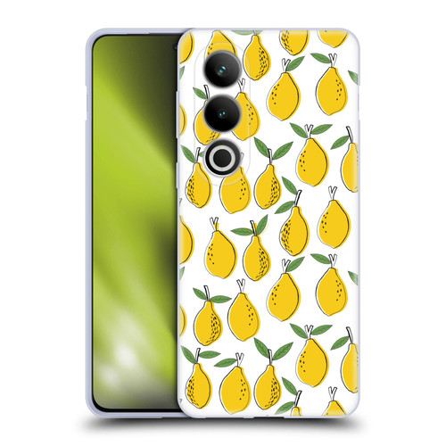 Andrea Lauren Design Food Pattern Lemons Soft Gel Case for OPPO OnePlus Ace 3V 5G