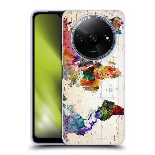 Mark Ashkenazi Pop Culture Map Of The World Soft Gel Case for Xiaomi Redmi A3