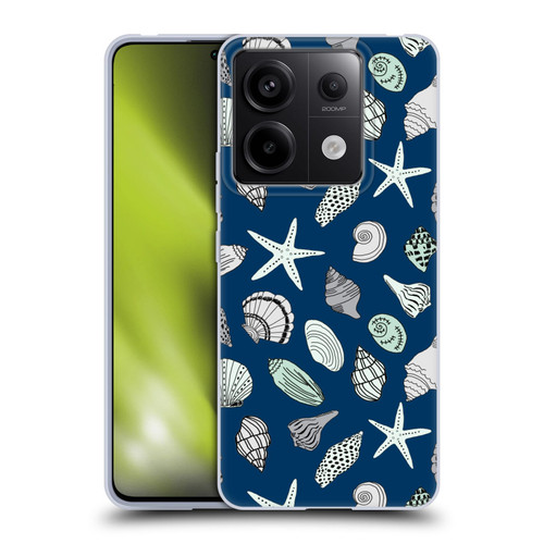 Andrea Lauren Design Sea Animals Shells Soft Gel Case for Xiaomi Redmi Note 13 Pro 5G