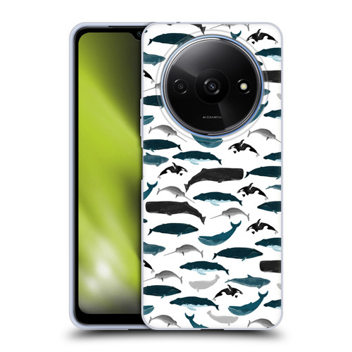 Andrea Lauren Design Sea Animals Whales Soft Gel Case for Xiaomi Redmi A3