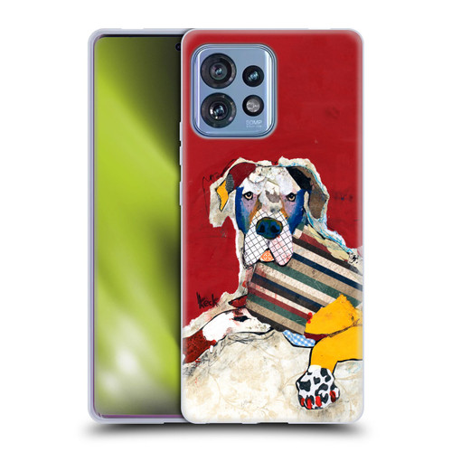 Michel Keck Dogs 2 Great Dane Soft Gel Case for Motorola Moto Edge 40 Pro